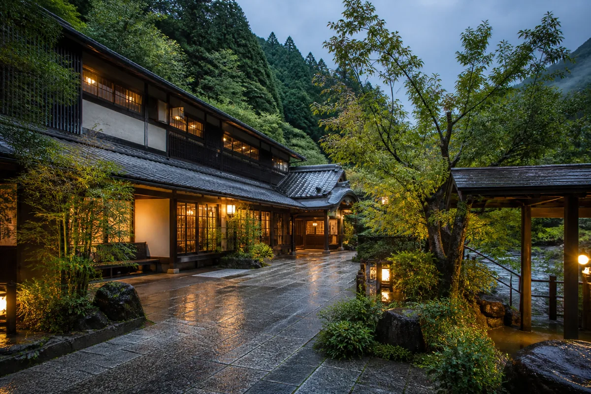Japanese accommodation setting for choosing where to stay